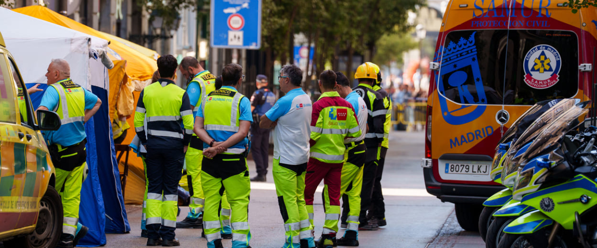 Un inmueble en rehabilitación, cuatro desaparecidos y tres heridos: así ha sido el derrumbe del edificio en el centro de Madrid