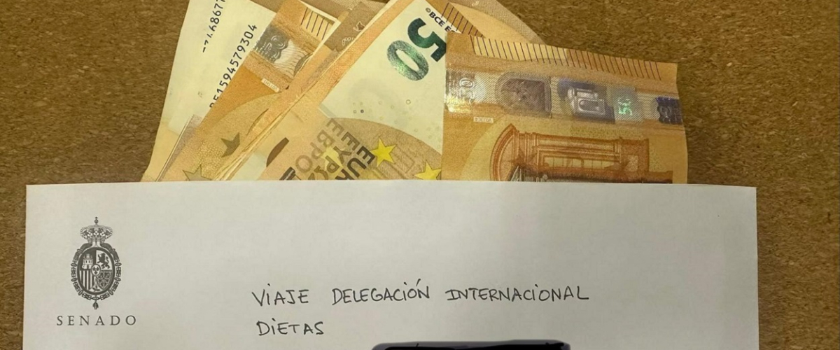 Los sobres con dinero en efectivo del Senado desmontan la trama secreta que el PP trata de montar en el caso Ábalos