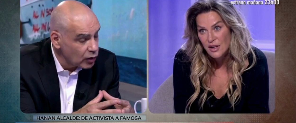 Nuevo enfrentamiento de alto voltaje entre Hanan Alcalde y Nacho Abad: "Ninguna empatía con vuestros compatriotas"