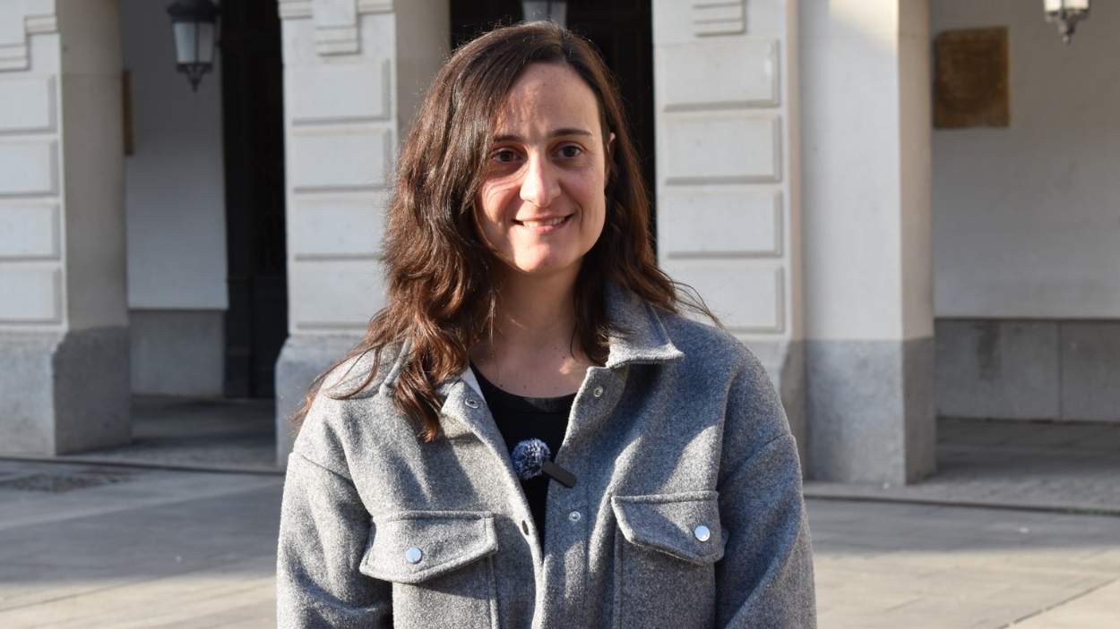 Gemma Mínguez, concejal del PSOE en el Ayuntamiento de Guadalajara.