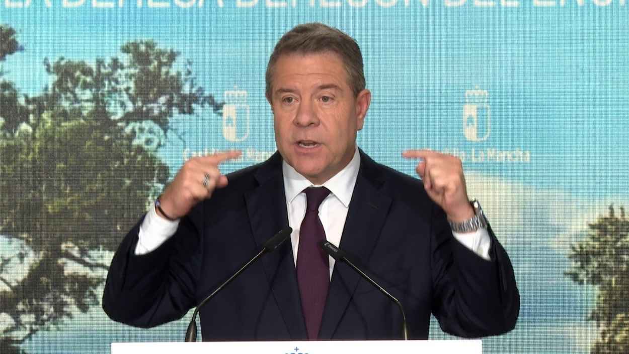 Emiliano García-Page, presidente de Castilla-La Mancha. EP.