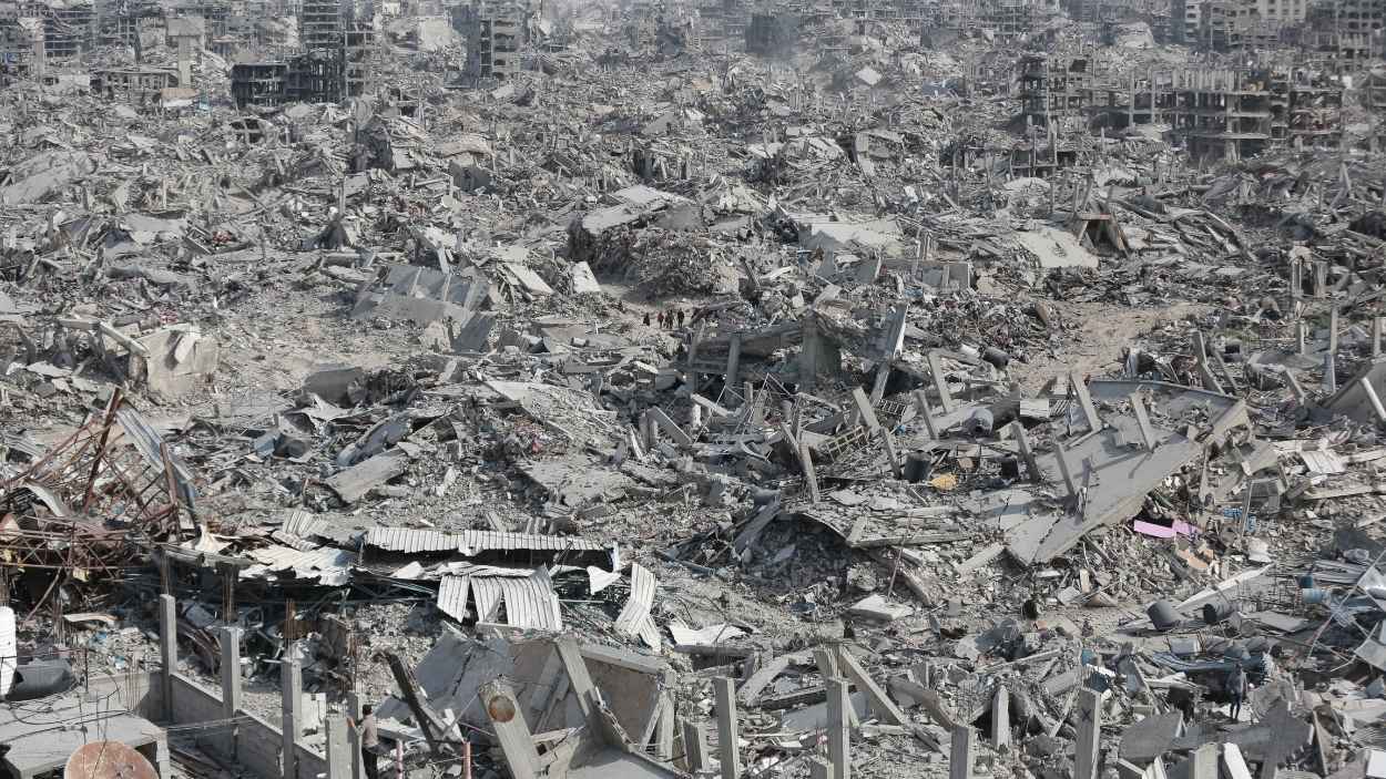 Gaza, totalmente destruida tras la ofensiva israelí. EP.