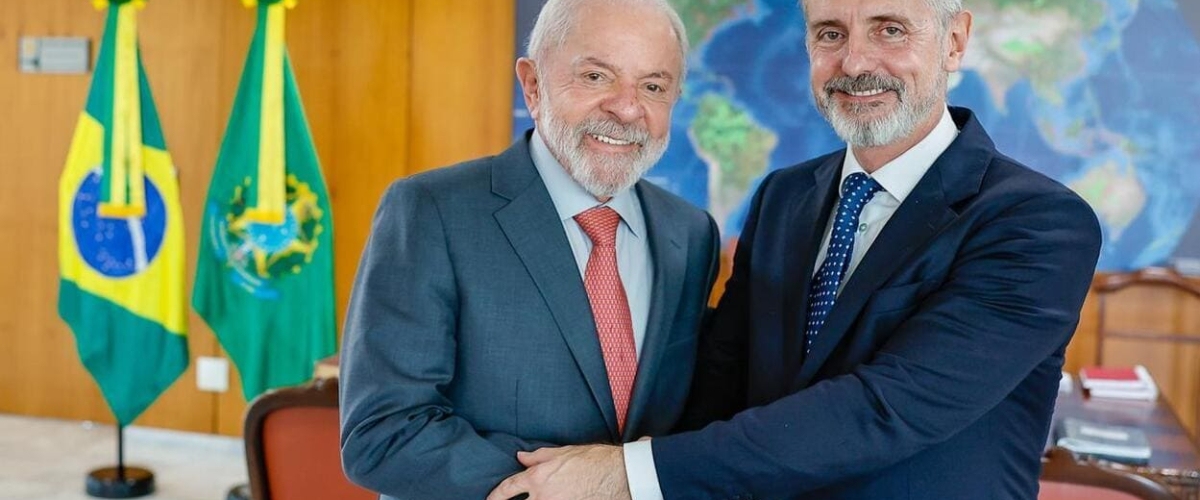 El presidente de Telefónica, Marc Murtra, se reúne con Lula da Silva, presidente de Brasil