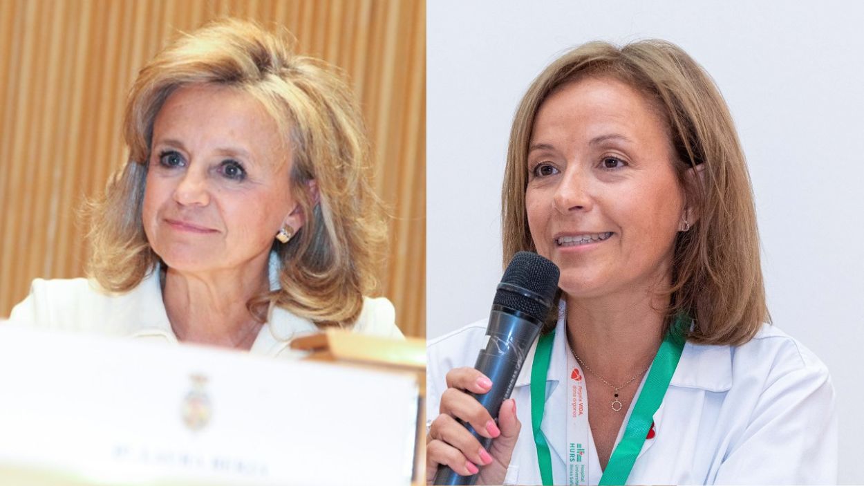 María Luisa del Moral, viceconsejera de Salud en Andalucía, y Valle García, gerente del SAS