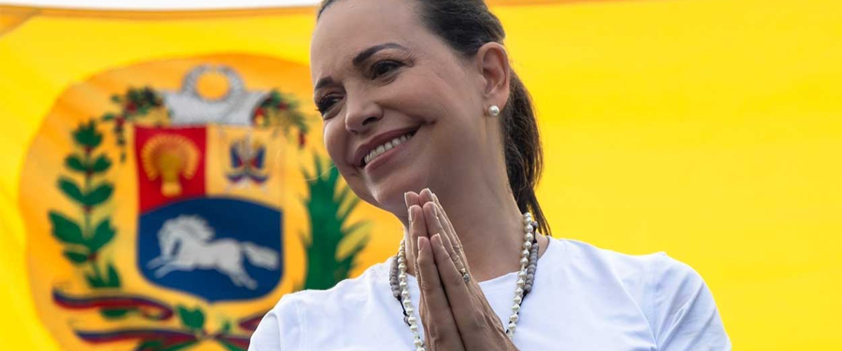 María Corina Machado, Premio Nobel de la Paz 2025