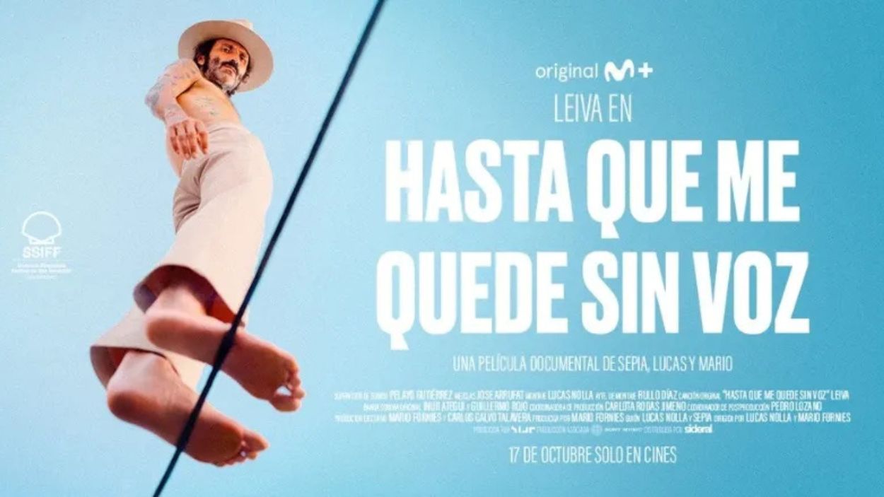 'Hasta que me quede sin voz' 17 de octubre en cines. Movistar +.