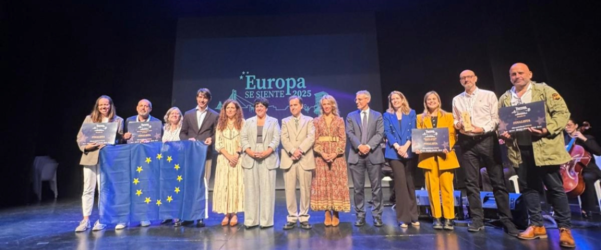 Santa Coloma se ha convertido este viernes en la capital de los fondos europeos con los premios 'Europa Se Siente'