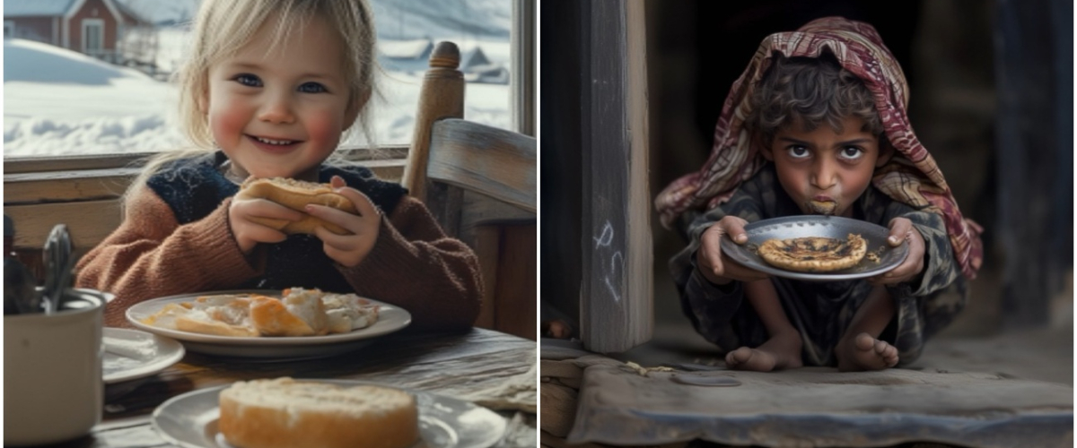 Save the Children retrata las dos caras de la infancia en el mundo actual 'Cambiando una palabra'