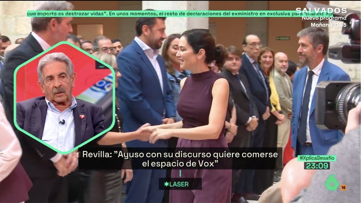 El expresidente de Cantabria, Miguel Ángel Revilla. laSexta Xplica.
