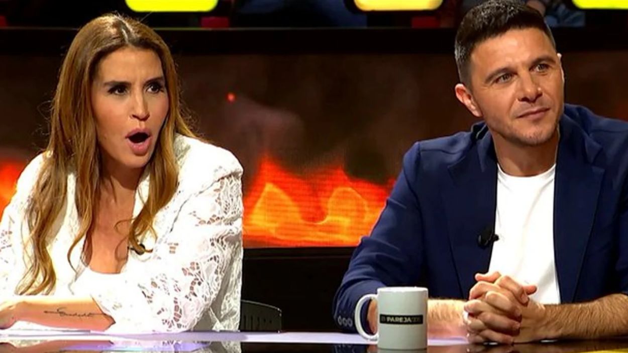 Susana Saborido y Joaquín Sánchez en 'Emparejados' (ATRESMEDIA)