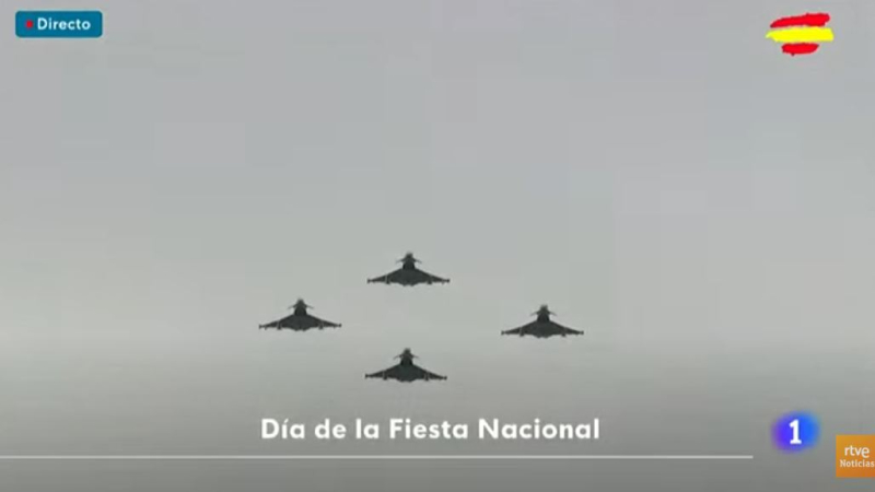 Despliegue de la Formación Mirlo. TVE