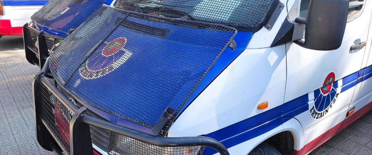 Graves incidentes y 19 detenidos tras una protesta contra un acto de Falange en Vitoria