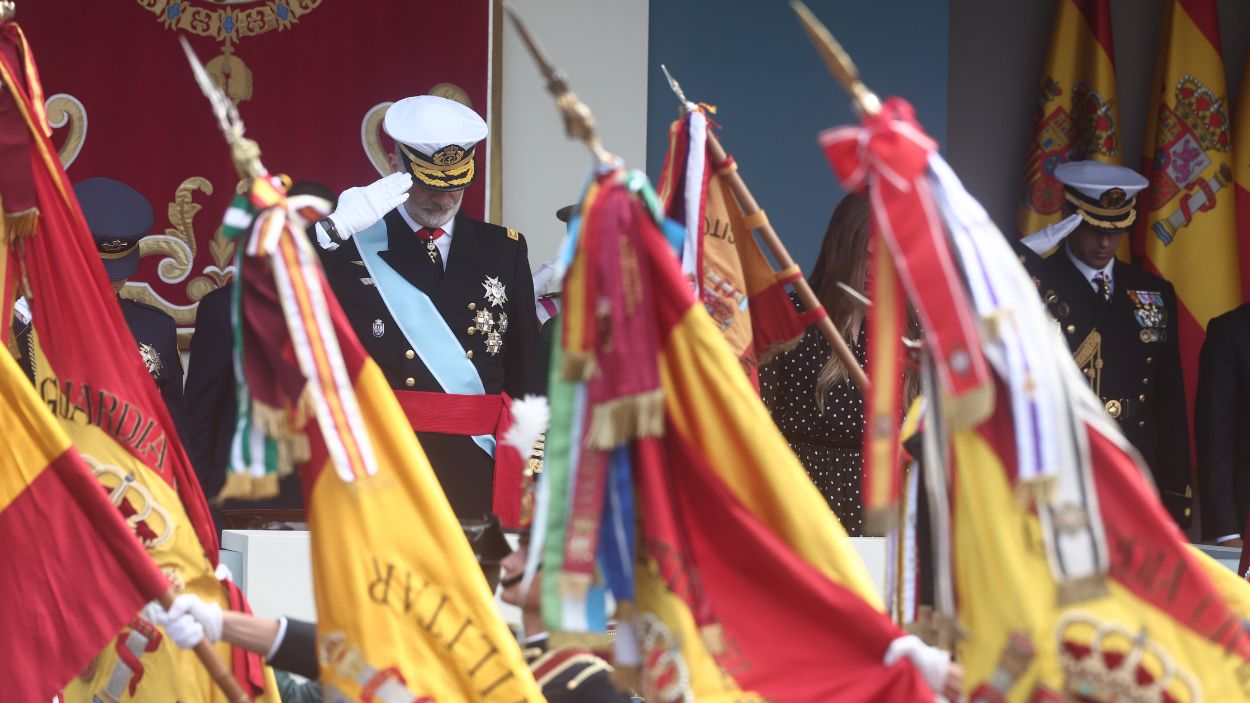 Desfile día de la Hispanidad en RTVE. RTVE