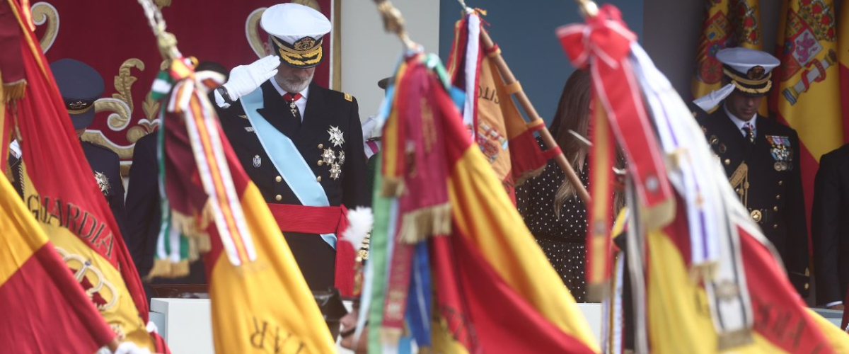 La 1 arrasa en el Día de la Hispanidad con un desfile disparado en audiencias