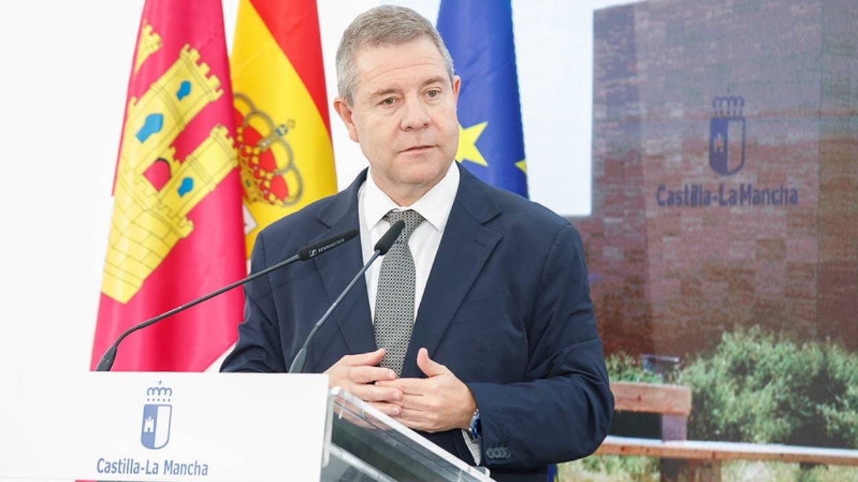 Emiliano García-Page, presidente de Castilla-La Mancha. JCCM.