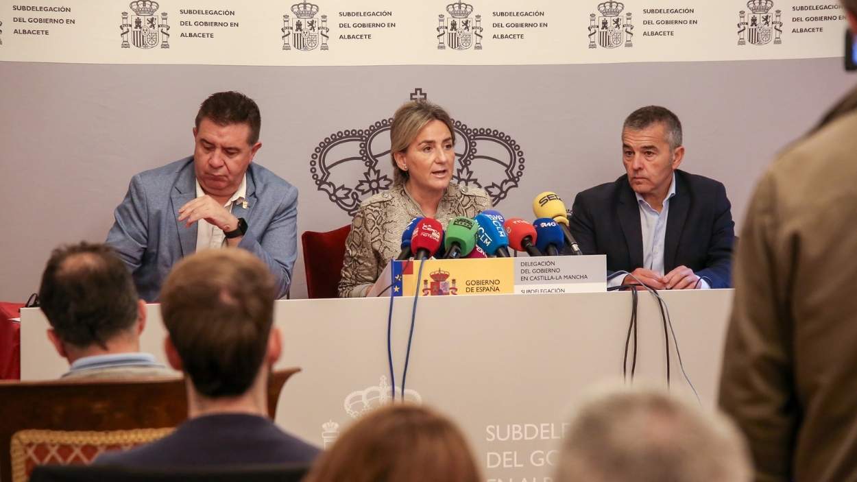 Milagros Tolón, delegada del Gobierno en Castilla-La Mancha. 