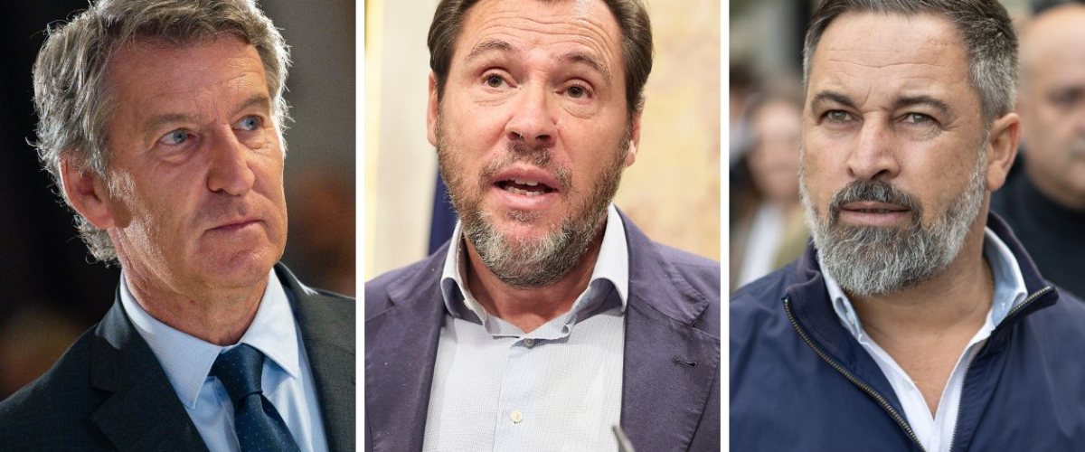 Puente ironiza con las palabras de Feijóo ante la ausencia de Abascal en el 12 de Octubre junto al rey