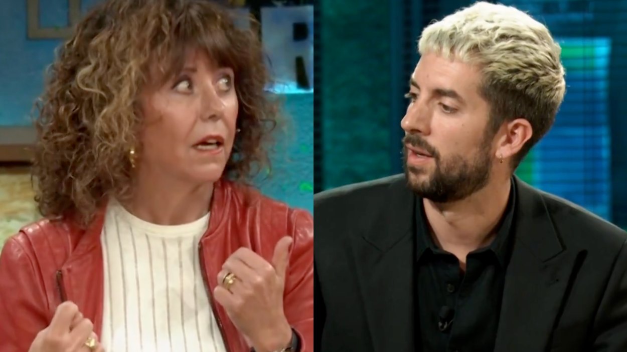 Ana Rivero y David Broncano en 'El hormiguero' (RTVE)