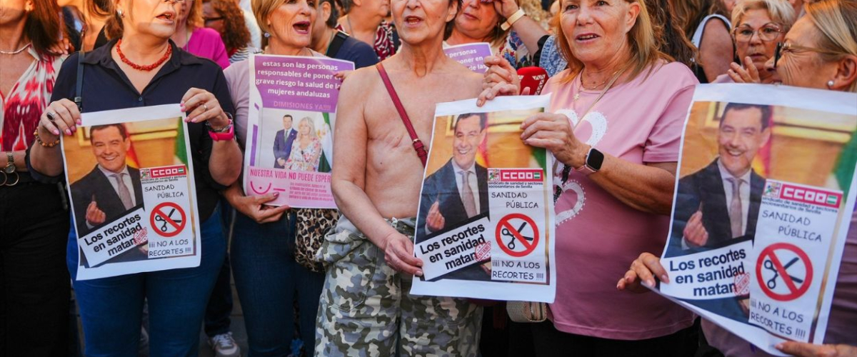 "Un escándalo sanitario sacude Andalucía": Alemania cuestiona el papel de Moreno en la crisis del cribado de cáncer de mama