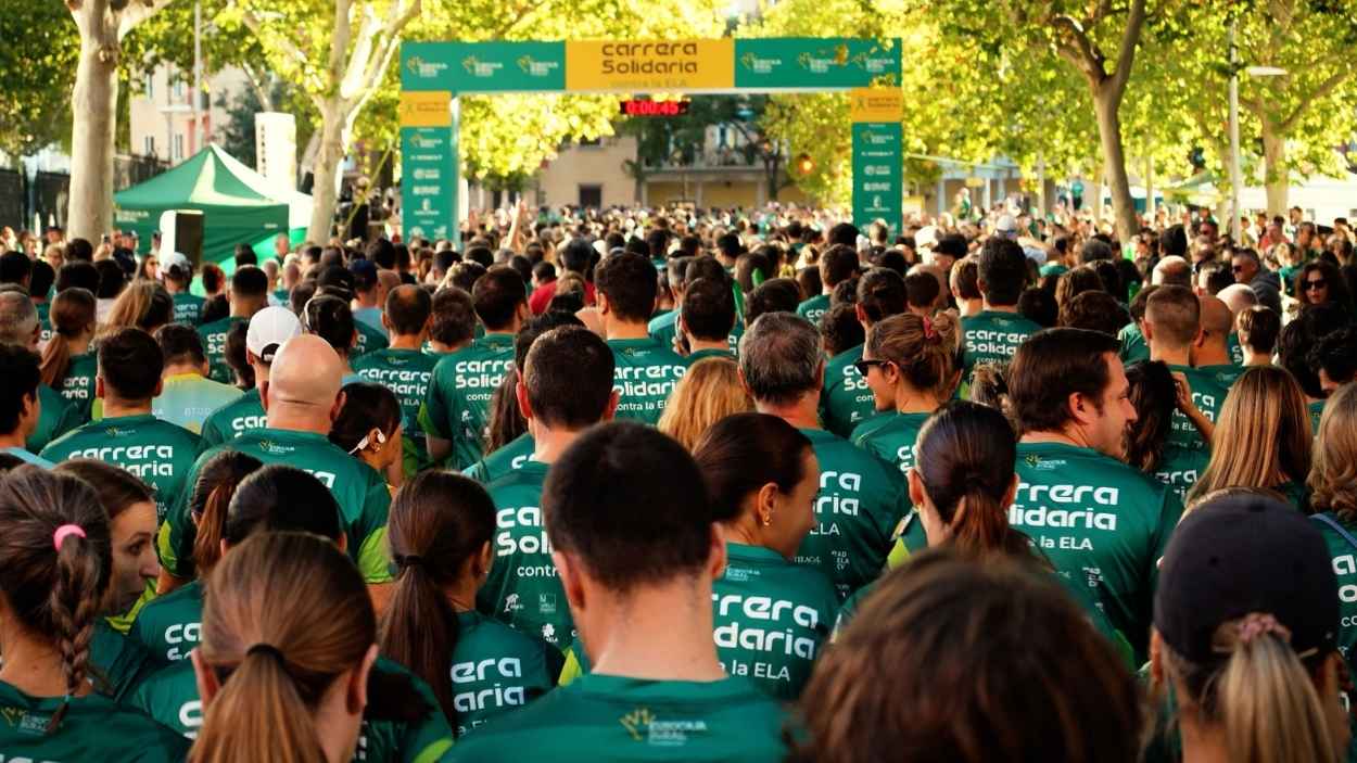 Carrera Solidaria Contra la ELA en Toledo. Eurocaja Rural.