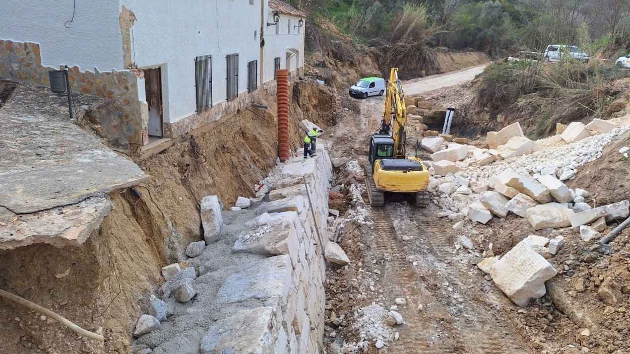 Trabajos de recuperación en Letur (Albacete), el municipio más afectado por la DANA en Castilla-La Mancha. Archivo EP.