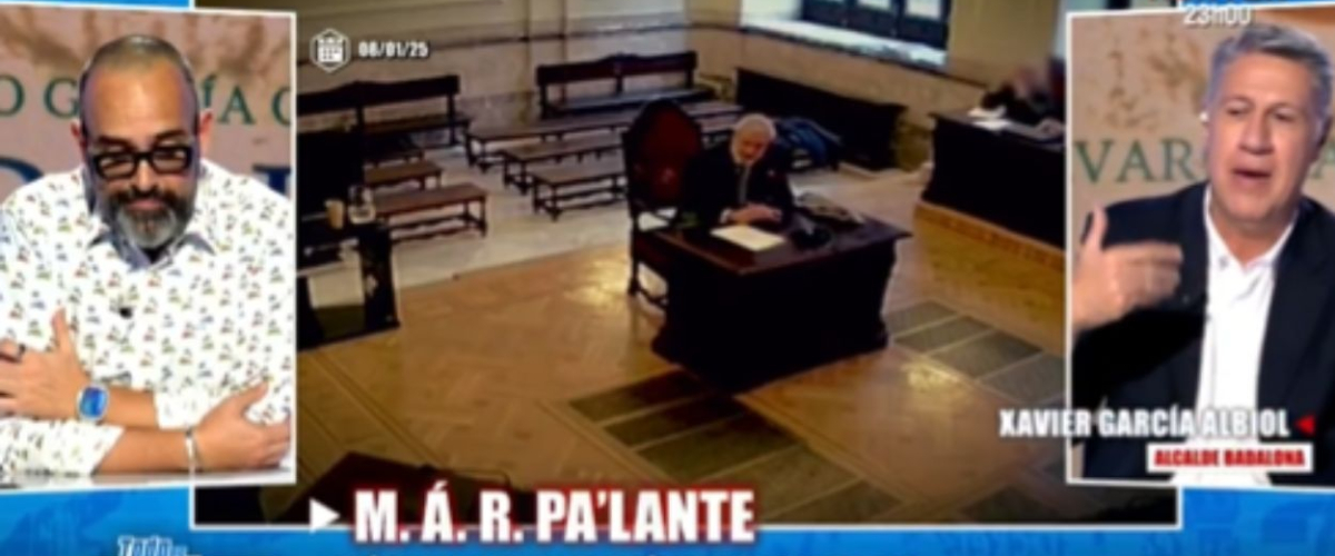 Albiol se hace un lío a lo Rajoy hasta que termina reconociendo la mentira de MAR: así lo celebra Risto