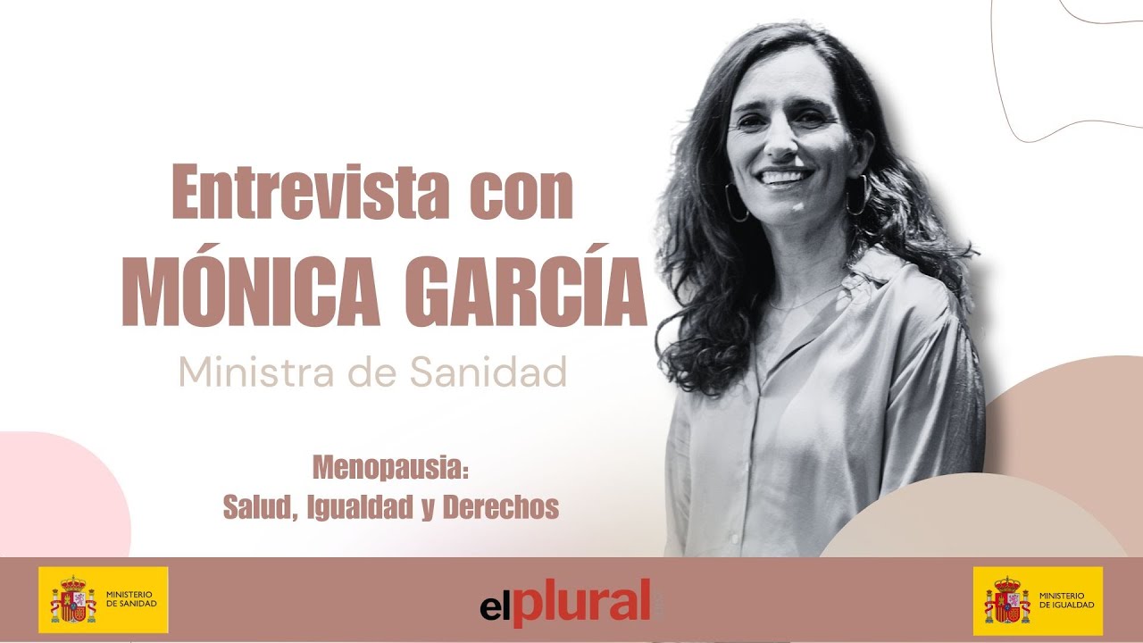 Entrevista a Mónica García en las jornadas Menopausia: Sanidad, Igualdad y Derechos