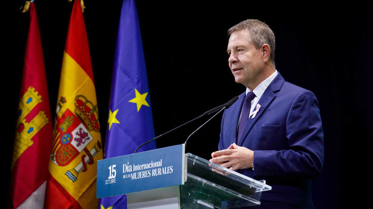 El presidente de Castilla-La Mancha, Emiliano García-Page. EP.