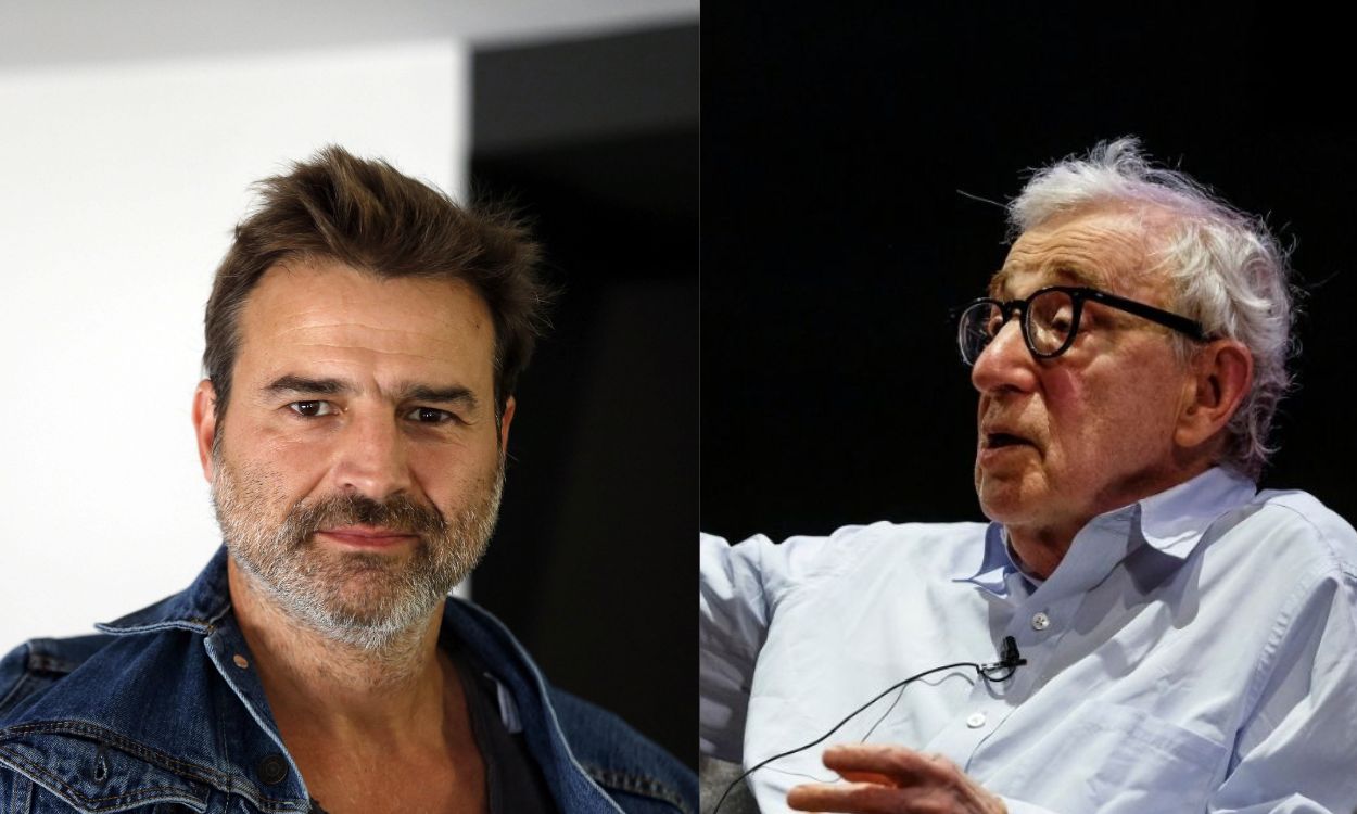 Alberto San Juan y Woody Allen. Elaboración propia