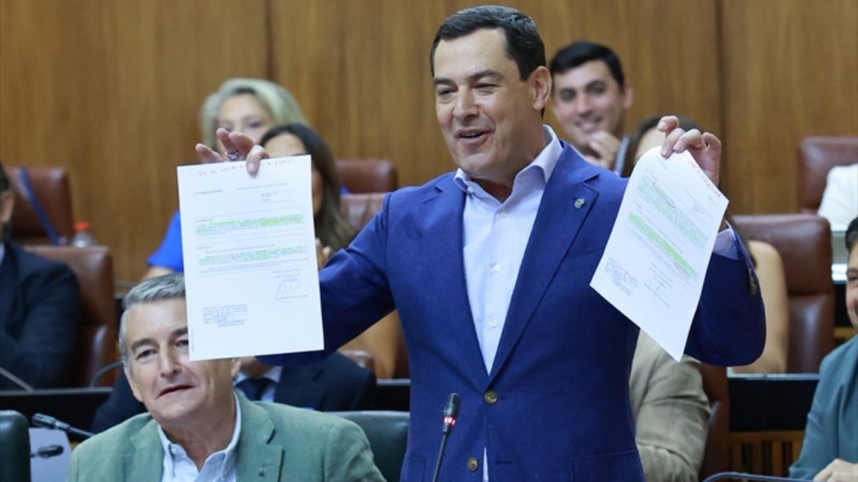 Presidente de la Junta de Andalucía, Moreno Bonilla / EP