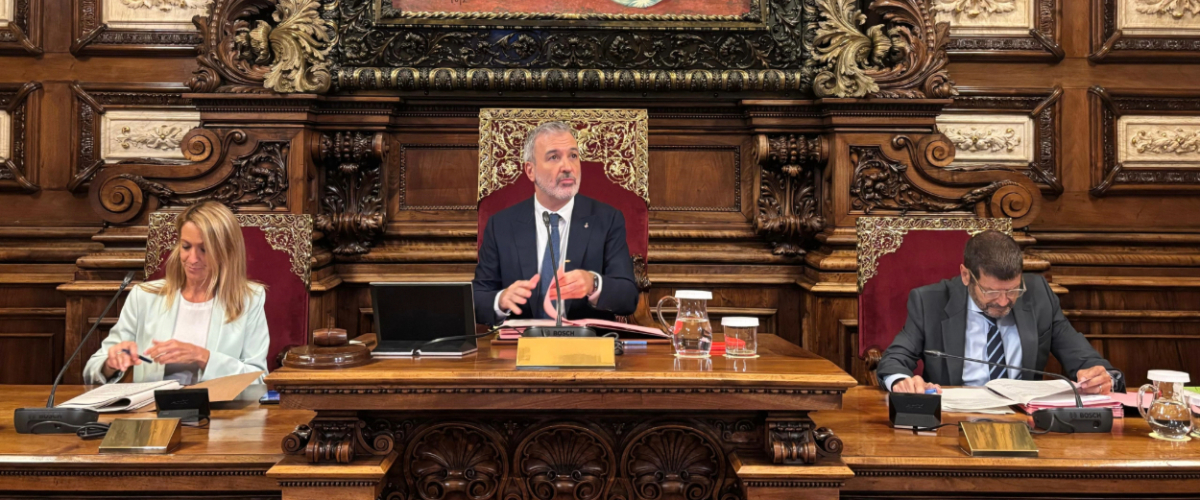 El Ayuntamiento de Barcelona aprueba la tramitación inicial de los presupuestos de Collboni para 2026