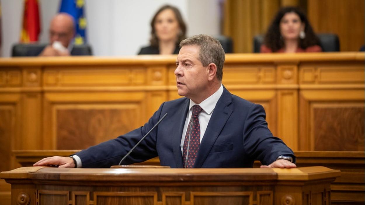 Emiliano García-Page, presidente de Castilla-La Mancha. JCCM.