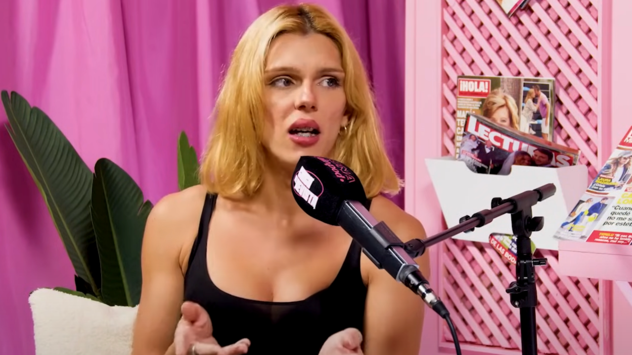 Samantha Hudson en el podcast 'Chico de revista'