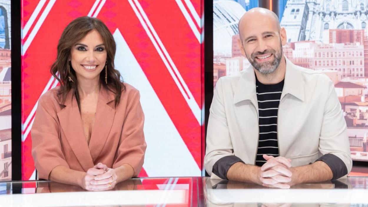 Marta Flich y Gonzalo Miró en 'Directo al grano' (RTVE)