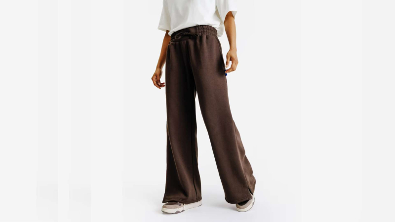 Pantalón de chándal recto mujer, Elementals, marrón Pantalón de chándal recto mujer, Elementals, marrón