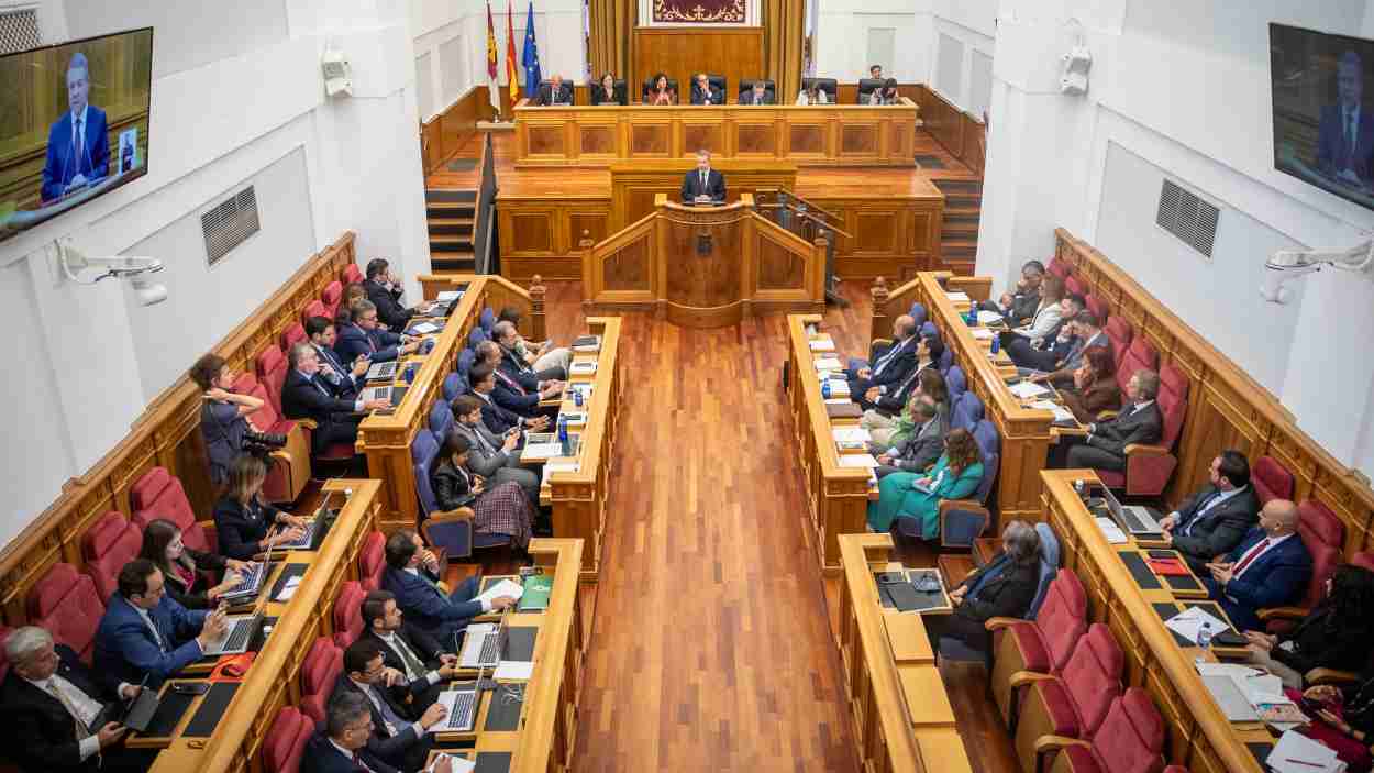 Emiliano García-Page en el Debate sobre el Estado de la Región. JCCM.
