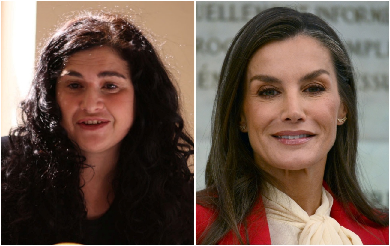 Lucía Etxebarría y la Reina Letizia