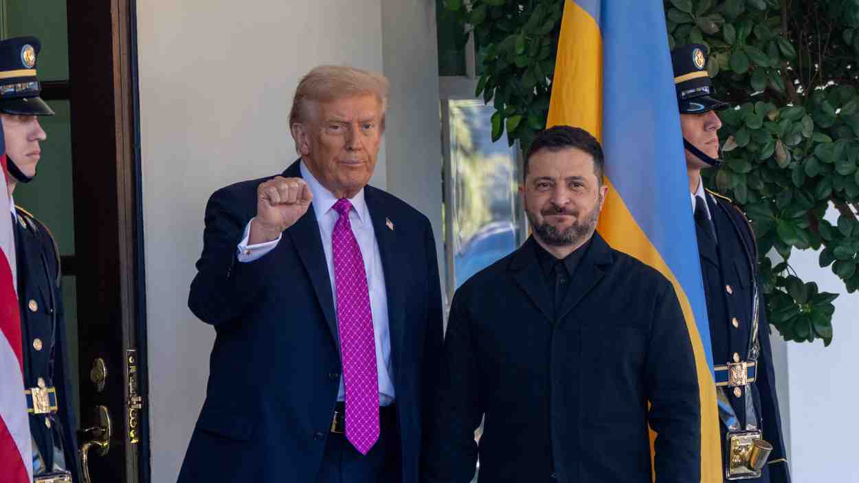 Trump y Zelenski. EP