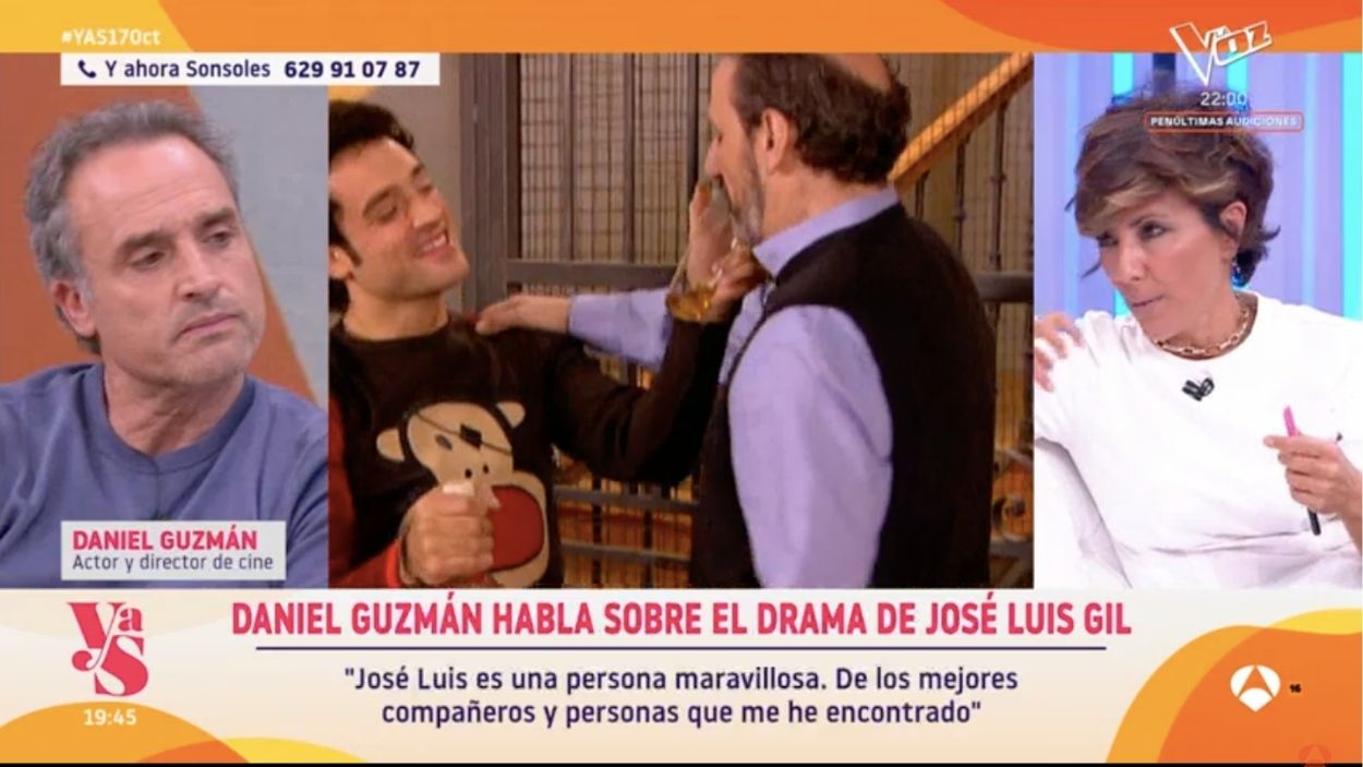 Daniel Guzmán en 'Y ahora Sonsoles'. Antena 3.