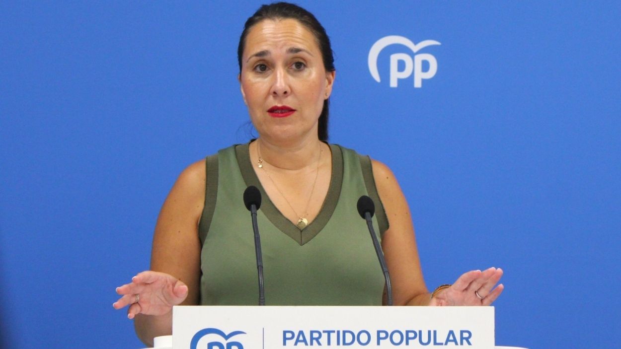 Alejandra Hernández, portavoz del PP de Castilla-La Mancha. Archivo EP.