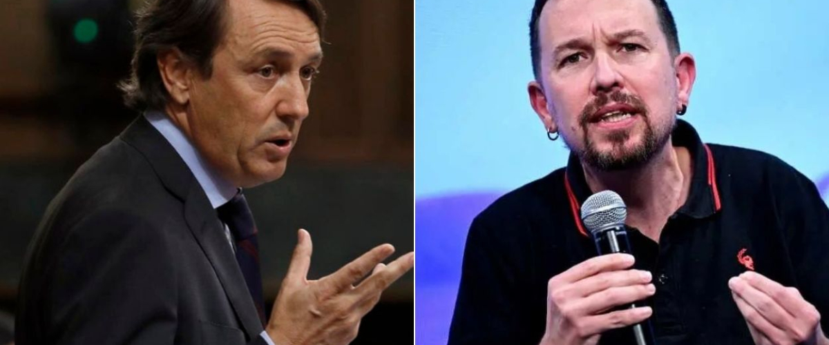 Rafael Hernando utiliza “peripatético” como insulto contra Iglesias y este responde: “Borracho”