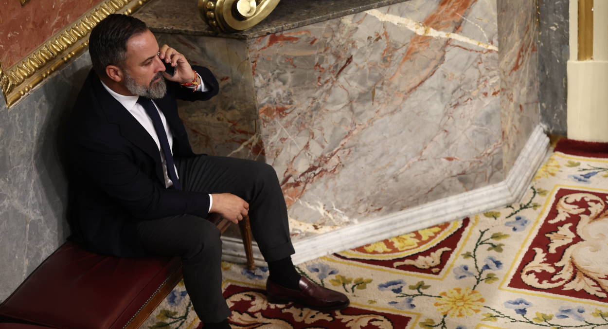 Ell íder de Vox, Santiago Abascal. EP.