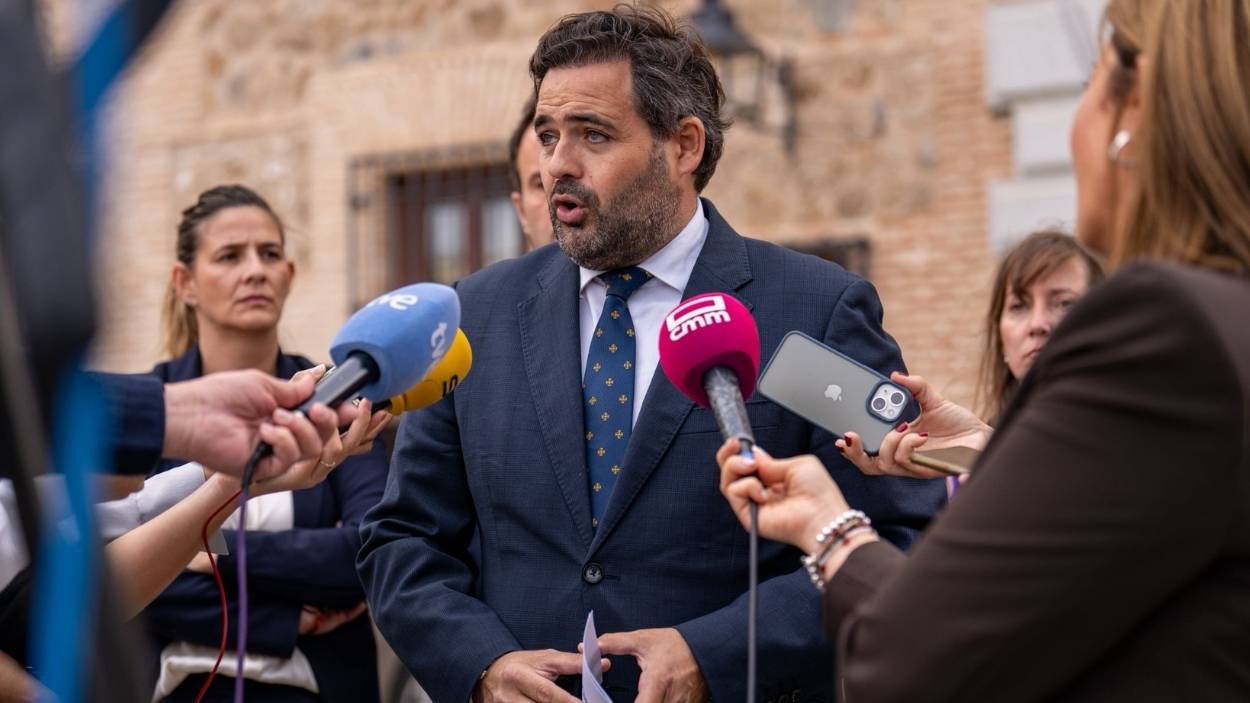 Paco Núñez, presidente del PP de Castilla-La Mancha. PP-CLM.