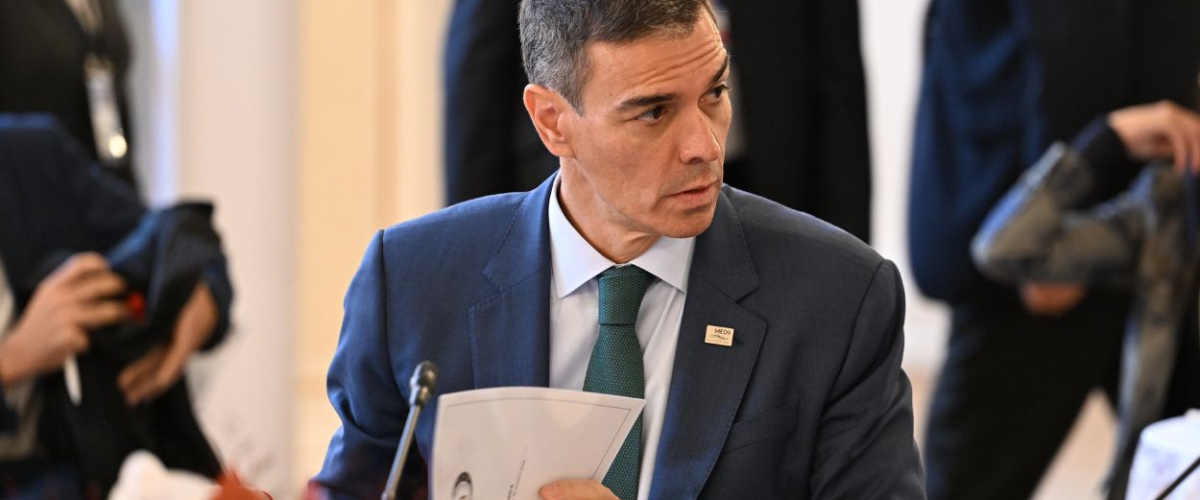Sánchez sitúa el foco en la emergencia climática y la paz en Gaza en la reunión de líderes del MED9