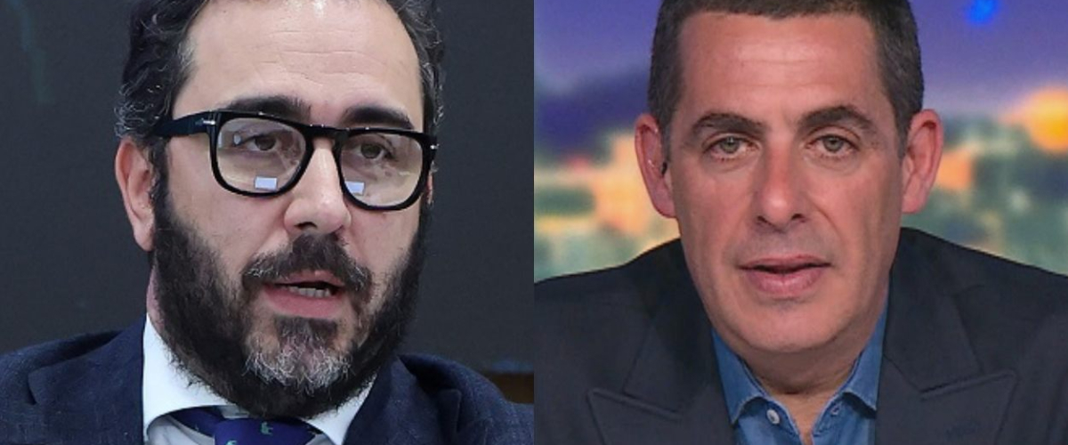 Aldama aprovecha que no está en prisión gracias a Luzón para ir a Telemadrid