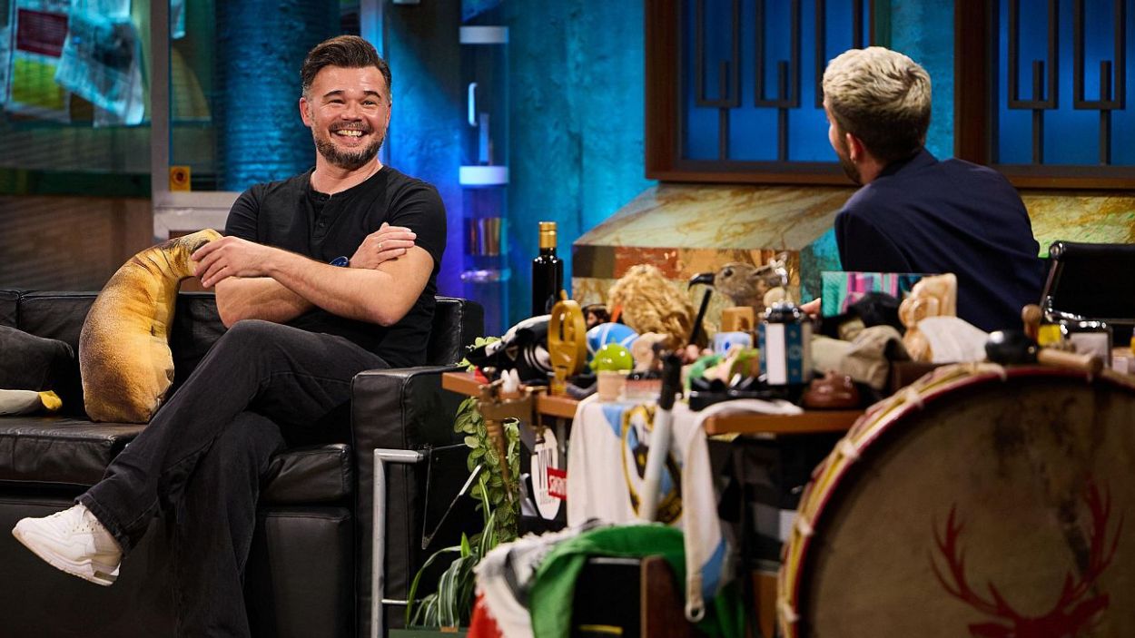 Gabriel Rufián en 'La Revuelta'. TVE