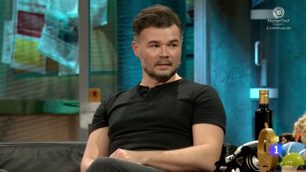 Gabriel Rufián en 'La Revuelta'. TVE