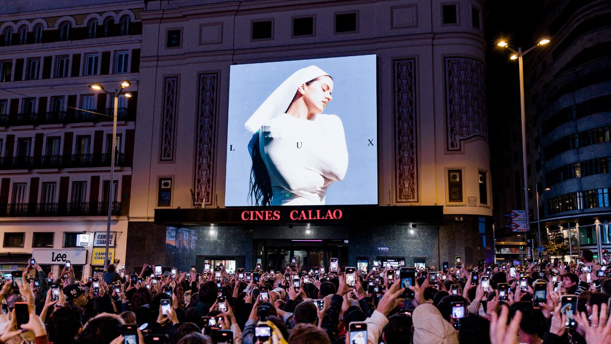 Rosalía presenta 'Lux' en Callao. EP.