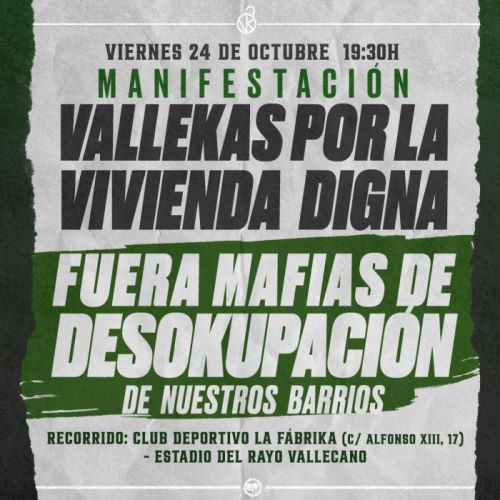 Manifestación Vallekas Manifestación Vallekas