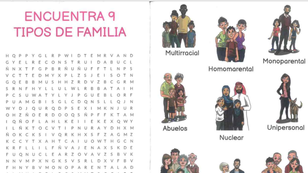 El cuadernillo que, según Abogados Cristianos, amenaza el orden constitucional. EP.